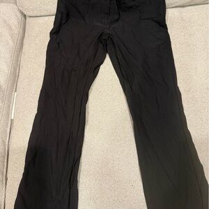 Chic Black Wide Leg Women's Pants